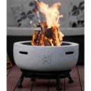 바비큐 돌화로 파이어 펜션 대형 스톤화로 스크린 안전화망