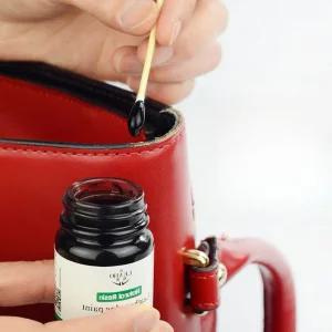 가죽 가방 테두리 복원 페인트 벗겨짐 리폼 스트랩 까짐 셀프 커스텀 수선 블랙(무광택)