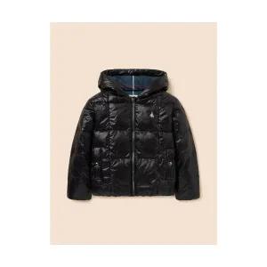 빈폴 키즈 BEANPOLE KIDS 덕다운 체크 후드 경량 패딩 블랙 BI5938U075 371035