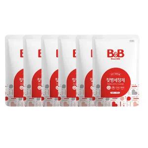 비앤비 젖병세정제 액상형 리필형 500ml -6개