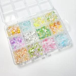 [리꾸리꾸] 12구 시드비즈 믹스 세트 상큼 믹스 컬러 비즈공예 재료 반지 팔찌 만들기