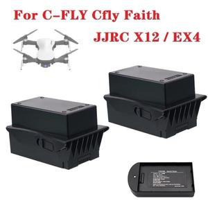 JJRC X12  EX4 용 원본 C-FLY Cfly Faith Drone Quadcopter 예비 부품 액세서리 11.4V 3850mAh 배터리 충전