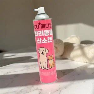 강아지 산소캔 반려동물 휴대용 대용량 산소통 스프레이형 816ml