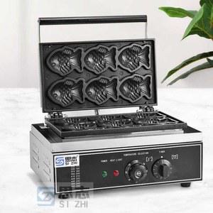 업소용 전기 6구 잉어빵기계 붕어빵기계 도미빵 미니 간식