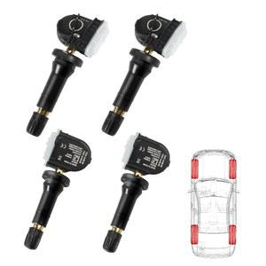 OTUAYAUTO 4PCS 타이어 공기압 센서 - 315MHZ TPMS 센서 - 포드 F150 에코스포츠 엣지 익스플로러 퓨전 레인저 머스탱 GT. 링컨 MKX 노틸러스 교체.