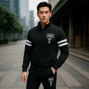 남성 기모 트레이닝복 상하의세트 두줄라인 겨울운동복 따뜻한 츄리닝 남자 데일리룩