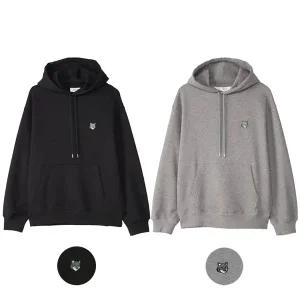 [메종키츠네] 남녀 그레이폭스 후드 맨투맨