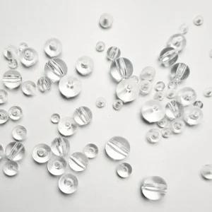 [리꾸리꾸] 투명 기본 구슬 비즈공예 키링 열쇠고리 팔찌 슬라임 만들기