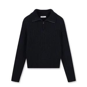 [롯데백화점]폴햄 여성 케이블 하프집업 스웨터 풀오버 니트 PHE4ER2460