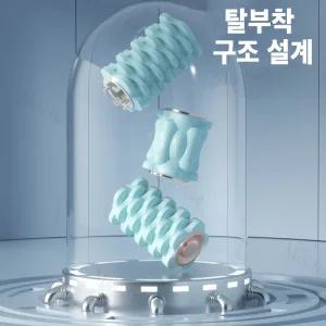 Mochae 진동 마사지 EVA 폼롤러 종아리마사지기 요가 코어 스트레칭 마사지 소프트 봉 롤러