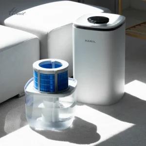 한일 자연 기화식 온열 가습기 자동 습도조절 대용량 8L