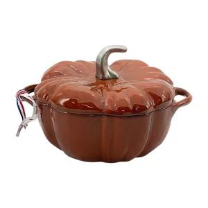 스타우브 B품 호박 꼬꼬떼 시나몬 24cm 인덕션 무쇠냄비 주물냄비