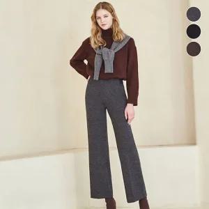 TAGME 헤링본 웜기모 본딩 슬랙스 3종 택1