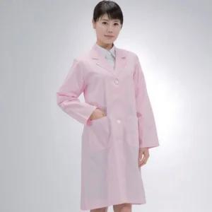 여성 핑크 연구실가운 실험실 실습복 약사 병가 한의사 실습실 미용사 랩실 물리치료 실습 피부관리실 관리