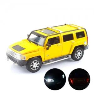 MSZ MSZ110495YE 1 24 라이트사운드 험머 SUV 자동차다이캐스팅모형 모형 다이 다이캐스트