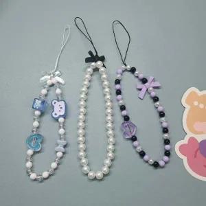 미라클 비즈 스트랩 폰줄 스마트폰 핸드폰줄 손목 구슬