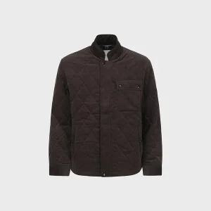 [올젠](의정부점)코듀로이 퀼팅 패딩점퍼 2컬러 ZOE4JP1303