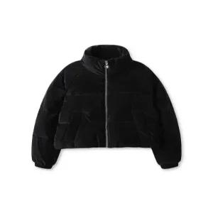 탑텐 탑텐 topten 여성) 레더 글로시 숏패딩 점퍼MSE4JP2914