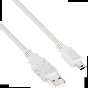 디지털카메라 to Mini 변환 케이블 게임기 충전 USB2.0 5PIN 1m MP3