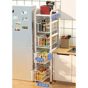 세탁기 틈새 서랍장 냉장고 얇은 슬라이딩 이동식 보관함 세제 바퀴달린 보관 수납 선반