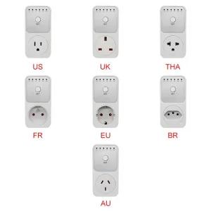 간판타이머 전자식 타이머 콘센트 카운트다운 소켓 주방 PVC 스위치 US UK EU AU FR BR TR