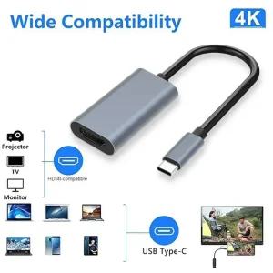 C타입HDMI젠더 CTOHDMI HDMITOC USB C 허브 4K 30Hz C-HDMI 20 PD 100W 어댑터 Macbook IPad Pro Air M2m1
