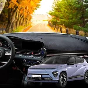 차바라기 디올뉴 코나 EV 벨벳 대쉬보드 커버 자동차 차량용 논슬립 대시보드 덮개