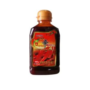 청우식품 캡사이신 매운맛 소스 550g