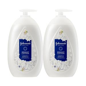 존슨즈 청순형광등로션 브라이트 쟈스민&릴리 500ml, 2개