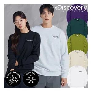 [디스커버리] 가격인하 남성여성 공용 세미오버핏 덴버 맨투맨 DXMT33044 308469