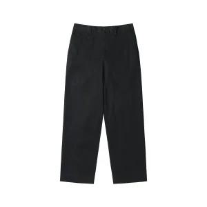 [커스텀멜로우](광주신세계)블랙 스트레이트핏 코튼 팬츠 C9PAW24732BKX
