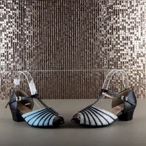 슈띠끄 수제 여성 댄스화 라틴 라인 댄스 슈즈 신발 구두 사교 스포츠 방송 SWD410