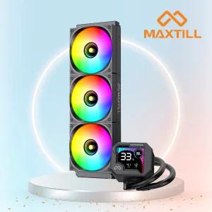 맥스틸 MAX3000 ARGB 수냉쿨러 블랙