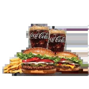 버거킹 불고기와퍼+치즈와퍼주니어+코카콜라(R)+코카콜라(R)+프렌치프라이(L)