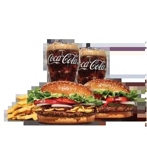 버거킹 갈릭불고기와퍼단품+와퍼+코카콜라(R)+코카콜라(R)+프렌치프라이(L)