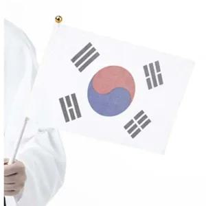 미니 국기 천수기 행사용 손 태극기 28X20.5 100개 미니국기 천수기 행사용국기 태극기 미니태극기