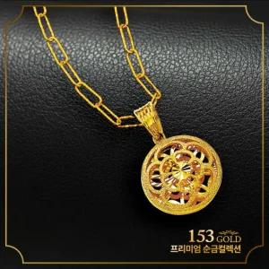 153 [최신]24K 순금 MAYG M0100등 고급 펜던트 목걸이 9종 7돈 26.25g(체인 5돈 + 펜던트 2돈)