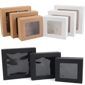 하루한점 사각 투명창 선물상자 1개 초콜릿상자