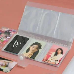 폴라로이드 가로 앨범 투명 미니 사진첩 3인치 (49E8w)