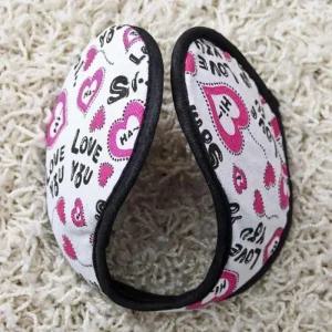 모자용 귀마개 겨울 패턴 하트 털모자 방한 (49Kkw)