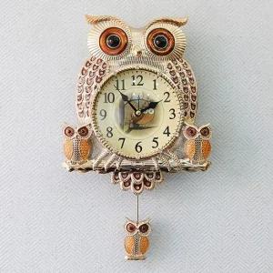 퍼블릭아트 미니 부엉이 추 벽시계 퍼블릭아트 집들이선물 개업축하