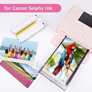 Canon 호환 Selphy CP1300 잉크 카세트 용지용 6인치 인화지 세트 KP108IN 호환