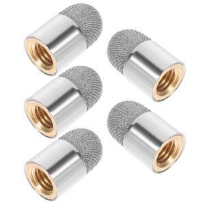 5Pcs 용량 성 펜 팁 터치 스크린 스타일러스 교체 팁 전문 디자인 건축 공학을위한 메쉬 섬유