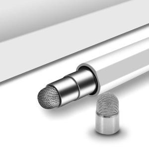 5개입 터치스크린 스타일러스 펜 팁 정전식 내부 나사형 메쉬 교체용 스케치 작성 게임 건축가용