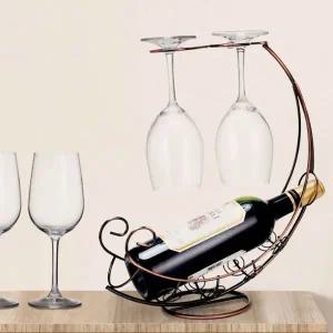 [골드스마일]와인랙 브론즈 인테리어 소품 선물 장식장