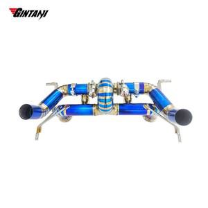 2013 람보르기니 우라칸 EVO STO용 진타니 티타늄 밸브 배기 시스템