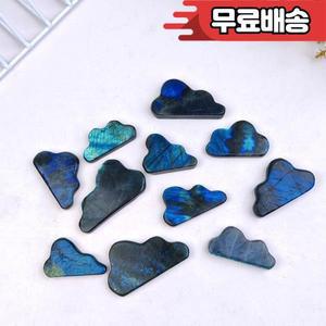 1PC 천연석 라브라도 라이트 구름 조각 플래시 크리스탈 치유  선물 빛나는 보석 장식 홈 인테리어