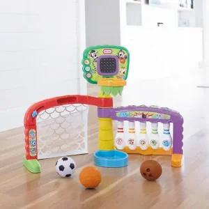 리틀 3in1 베이비 스포츠센터 아기실내체육관세트(볼링 축구 농구까지)