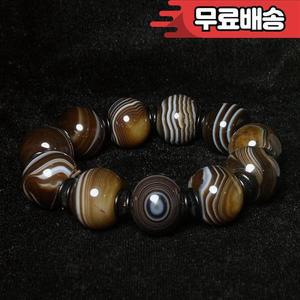 YIZHU CULTUER ART 크기 직경 20mm 중국 마노 옥 팔찌 매력적인 자연 패턴 장식
