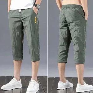 작업복 바지 편한 기능성 헬스 7부 통풍 잘되는 팬츠